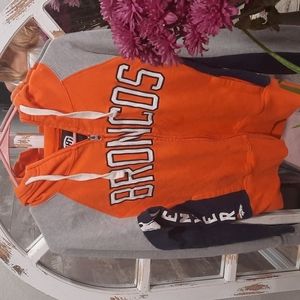 Denver Broncos NFL Full Zip Hooded Jacket